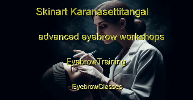 Skinart Karanasettitangal advanced eyebrow workshops | EyebrowTraining | EyebrowClasses | SkinartTraining-India