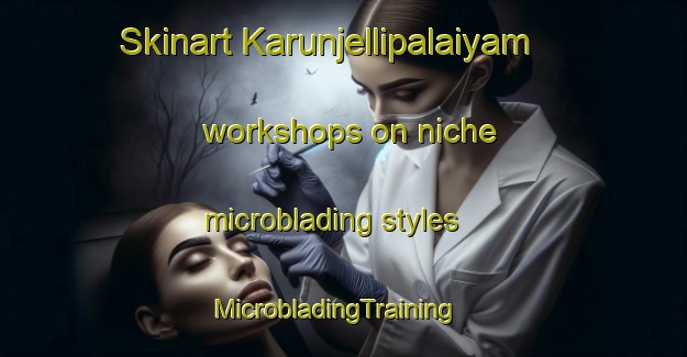 Skinart Karunjellipalaiyam workshops on niche microblading styles | MicrobladingTraining | MicrobladingClasses | SkinartTraining-India