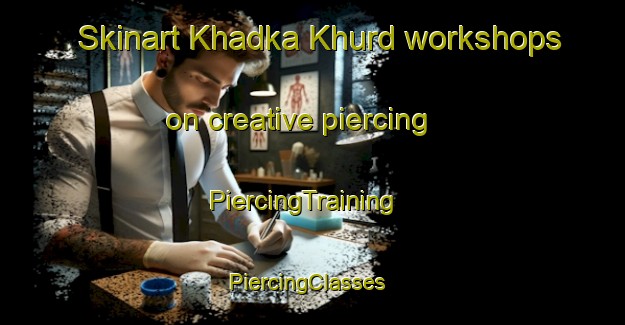 Skinart Khadka Khurd workshops on creative piercing | PiercingTraining | PiercingClasses | SkinartTraining-India