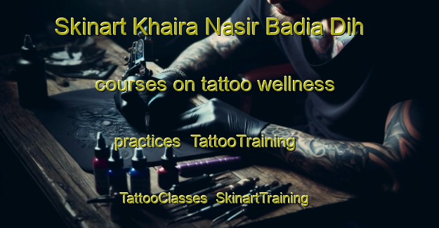 Skinart Khaira Nasir Badia Dih courses on tattoo wellness practices | TattooTraining | TattooClasses | SkinartTraining-India