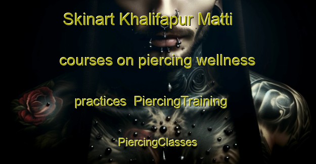 Skinart Khalifapur Matti courses on piercing wellness practices | #PiercingTraining #PiercingClasses #SkinartTraining-India