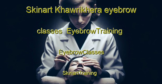 Skinart Khawrikhera eyebrow classes | EyebrowTraining | EyebrowClasses | SkinartTraining-India