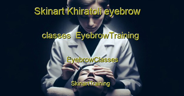 Skinart Khiratoli eyebrow classes | EyebrowTraining | EyebrowClasses | SkinartTraining-India
