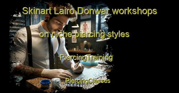 Skinart Lairo Donwar workshops on niche piercing styles | PiercingTraining | PiercingClasses | SkinartTraining-India
