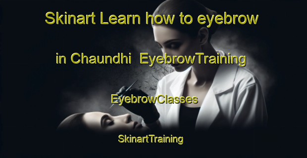 Skinart Learn how to eyebrow in Chaundhi | EyebrowTraining | EyebrowClasses | SkinartTraining-India