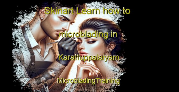 Skinart Learn how to microblading in Karattuppalaiyam | #MicrobladingTraining #MicrobladingClasses #SkinartTraining-India