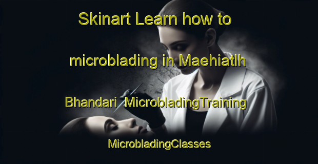 Skinart Learn how to microblading in Maehiatlh Bhandari | #MicrobladingTraining #MicrobladingClasses #SkinartTraining-India