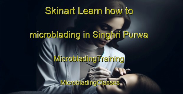 Skinart Learn how to microblading in Singhri Purwa | MicrobladingTraining | MicrobladingClasses | SkinartTraining-India