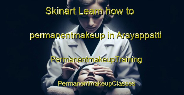 Skinart Learn how to permanentmakeup in Arayappatti | #PermanentmakeupTraining #PermanentmakeupClasses #SkinartTraining-India