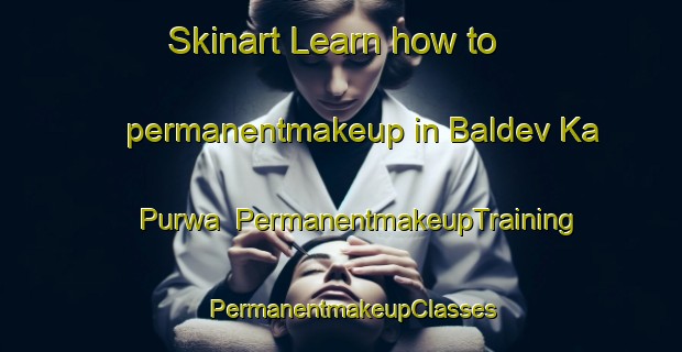 Skinart Learn how to permanentmakeup in Baldev Ka Purwa | PermanentmakeupTraining | PermanentmakeupClasses | SkinartTraining-India