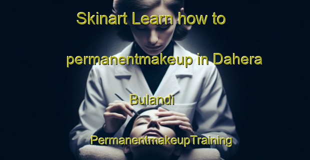 Skinart Learn how to permanentmakeup in Dahera Bulandi | #PermanentmakeupTraining #PermanentmakeupClasses #SkinartTraining-India