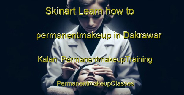 Skinart Learn how to permanentmakeup in Dakrawar Kalan | PermanentmakeupTraining | PermanentmakeupClasses | SkinartTraining-India