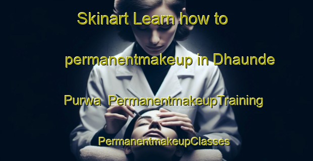 Skinart Learn how to permanentmakeup in Dhaunde Purwa | #PermanentmakeupTraining #PermanentmakeupClasses #SkinartTraining-India