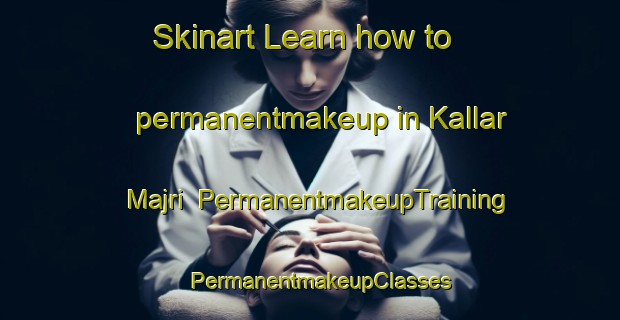 Skinart Learn how to permanentmakeup in Kallar Majri | PermanentmakeupTraining | PermanentmakeupClasses | SkinartTraining-India