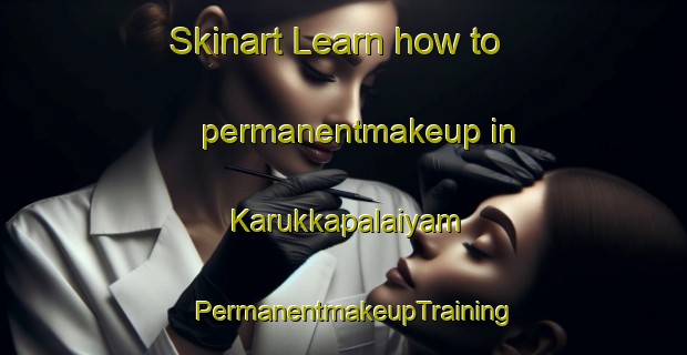 Skinart Learn how to permanentmakeup in Karukkapalaiyam | PermanentmakeupTraining | PermanentmakeupClasses | SkinartTraining-India