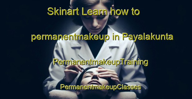 Skinart Learn how to permanentmakeup in Payalakunta | #PermanentmakeupTraining #PermanentmakeupClasses #SkinartTraining-India