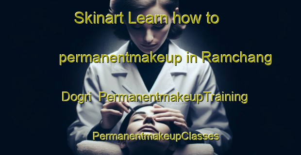 Skinart Learn how to permanentmakeup in Ramchang Dogri | PermanentmakeupTraining | PermanentmakeupClasses | SkinartTraining-India