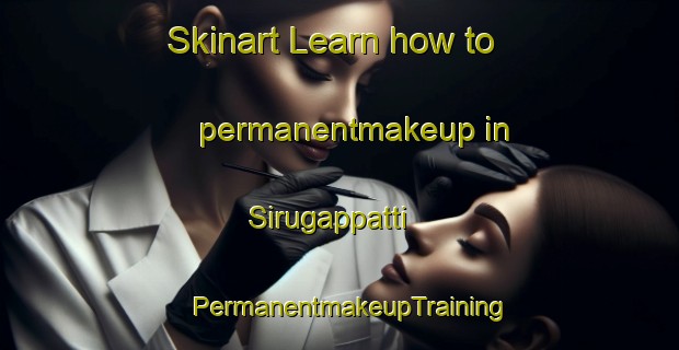 Skinart Learn how to permanentmakeup in Sirugappatti | PermanentmakeupTraining | PermanentmakeupClasses | SkinartTraining-India