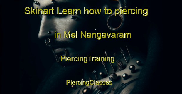 Skinart Learn how to piercing in Mel Nangavaram | PiercingTraining | PiercingClasses | SkinartTraining-India
