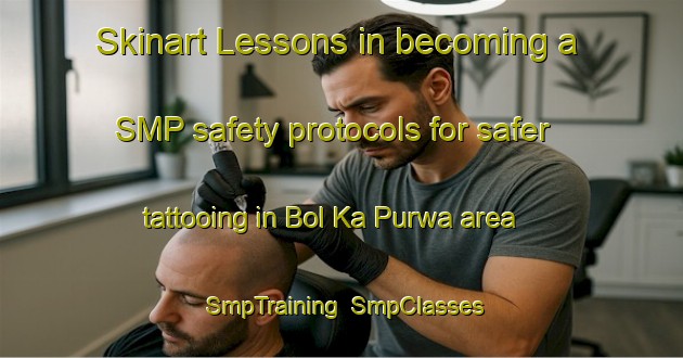Skinart Lessons in becoming a SMP safety protocols for safer tattooing in Bol Ka Purwa area | SmpTraining | SmpClasses | SkinartTraining-India