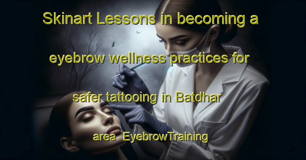 Skinart Lessons in becoming a eyebrow wellness practices for safer tattooing in Batdhar area | EyebrowTraining | EyebrowClasses | SkinartTraining-India
