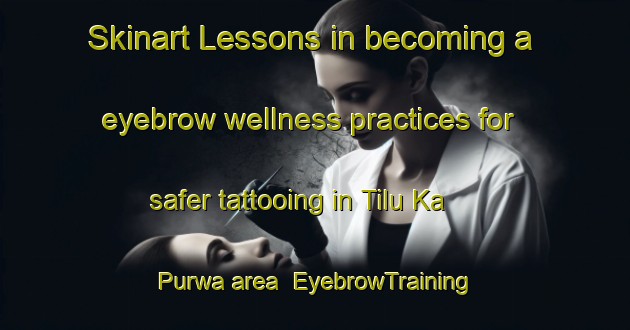 Skinart Lessons in becoming a eyebrow wellness practices for safer tattooing in Tilu Ka Purwa area | EyebrowTraining | EyebrowClasses | SkinartTraining-India