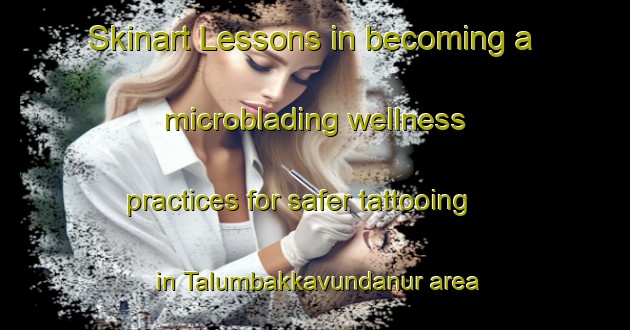 Skinart Lessons in becoming a microblading wellness practices for safer tattooing in Talumbakkavundanur area | MicrobladingTraining | MicrobladingClasses | SkinartTraining-India