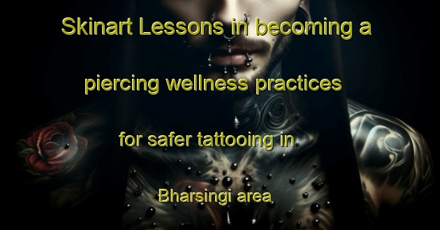 Skinart Lessons in becoming a piercing wellness practices for safer tattooing in Bharsingi area | PiercingTraining | PiercingClasses | SkinartTraining-India