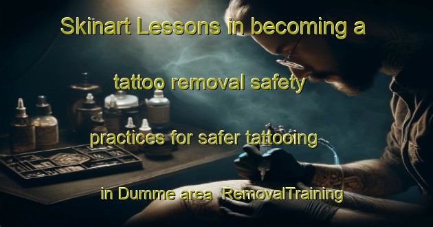 Skinart Lessons in becoming a tattoo removal safety practices for safer tattooing in Dumme area | RemovalTraining | RemovalClasses | SkinartTraining-India