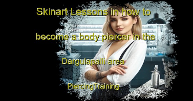 Skinart Lessons in how to become a body piercer in the Dargulapalli area | PiercingTraining | PiercingClasses | SkinartTraining-India