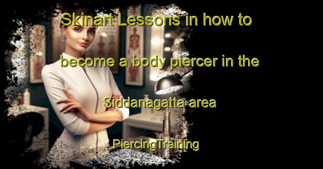 Skinart Lessons in how to become a body piercer in the Siddanagatta area | PiercingTraining | PiercingClasses | SkinartTraining-India