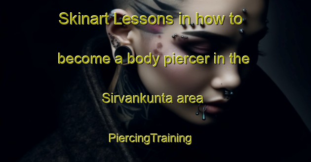 Skinart Lessons in how to become a body piercer in the Sirvankunta area | PiercingTraining | PiercingClasses | SkinartTraining-India