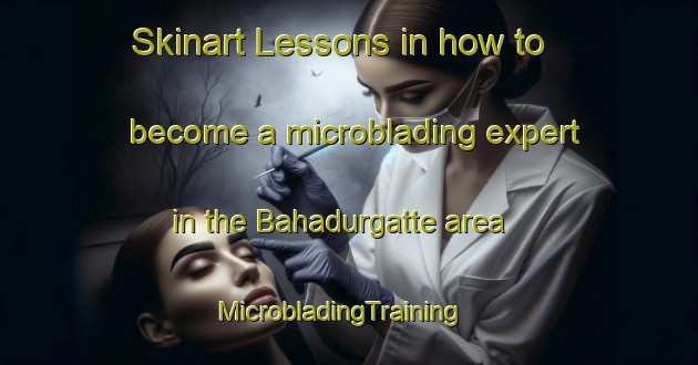 Skinart Lessons in how to become a microblading expert in the Bahadurgatte area | MicrobladingTraining | MicrobladingClasses | SkinartTraining-India