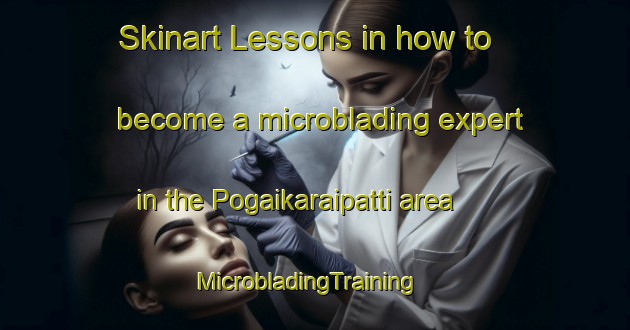 Skinart Lessons in how to become a microblading expert in the Pogaikaraipatti area | MicrobladingTraining | MicrobladingClasses | SkinartTraining-India