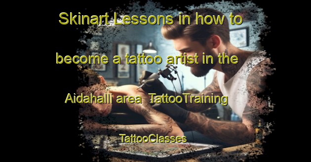 Skinart Lessons in how to become a tattoo artist in the Aidahalli area | TattooTraining | TattooClasses | SkinartTraining-India
