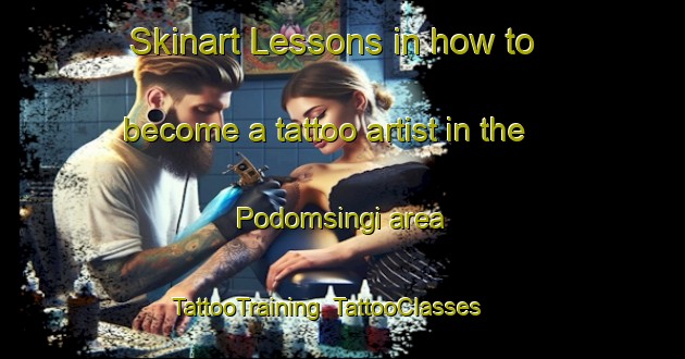 Skinart Lessons in how to become a tattoo artist in the Podomsingi area | TattooTraining | TattooClasses | SkinartTraining-India