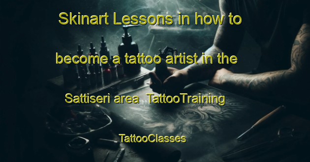 Skinart Lessons in how to become a tattoo artist in the Sattiseri area | TattooTraining | TattooClasses | SkinartTraining-India