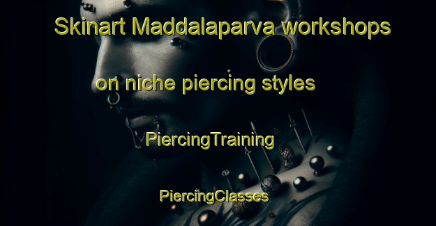 Skinart Maddalaparva workshops on niche piercing styles | PiercingTraining | PiercingClasses | SkinartTraining-India