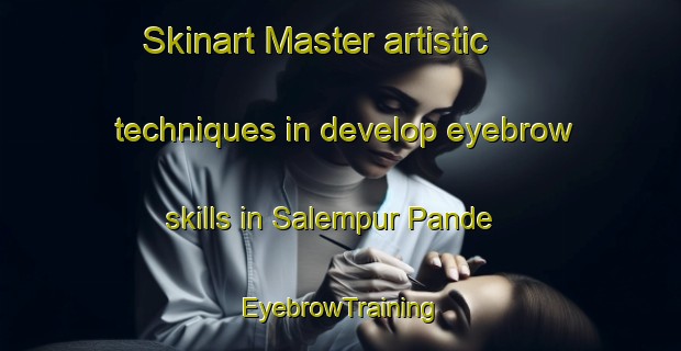 Skinart Master artistic techniques in develop eyebrow skills in Salempur Pande | EyebrowTraining | EyebrowClasses | SkinartTraining-India