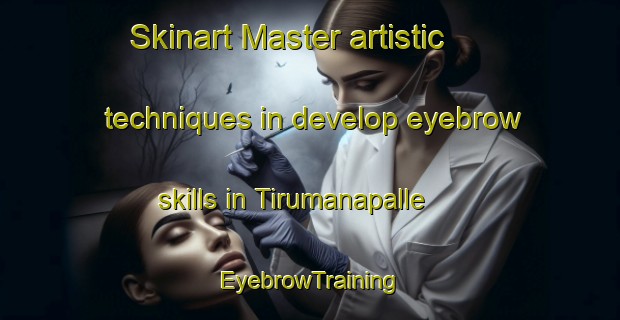 Skinart Master artistic techniques in develop eyebrow skills in Tirumanapalle | EyebrowTraining | EyebrowClasses | SkinartTraining-India