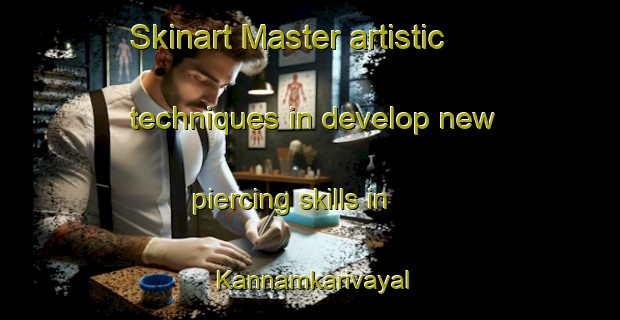 Skinart Master artistic techniques in develop new piercing skills in Kannamkarivayal | PiercingTraining | PiercingClasses | SkinartTraining-India