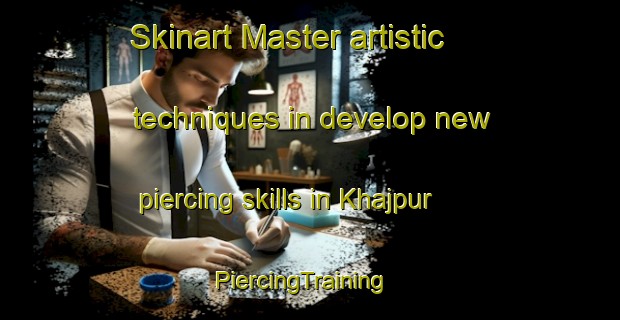 Skinart Master artistic techniques in develop new piercing skills in Khajpur | PiercingTraining | PiercingClasses | SkinartTraining-India