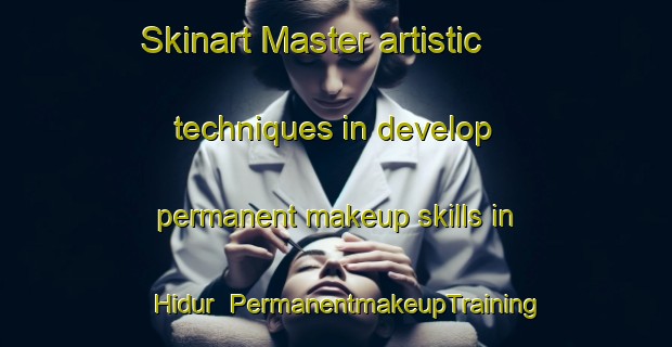 Skinart Master artistic techniques in develop permanent makeup skills in Hidur | PermanentmakeupTraining | PermanentmakeupClasses | SkinartTraining-India