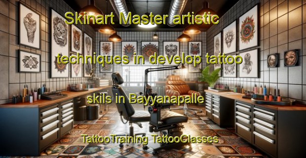 Skinart Master artistic techniques in develop tattoo skils in Bayyanapalle | #TattooTraining #TattooClasses #SkinartTraining-India