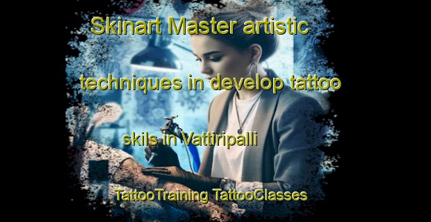 Skinart Master artistic techniques in develop tattoo skils in Vattiripalli | #TattooTraining #TattooClasses #SkinartTraining-India