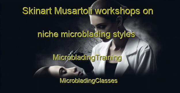 Skinart Musartoli workshops on niche microblading styles | MicrobladingTraining | MicrobladingClasses | SkinartTraining-India