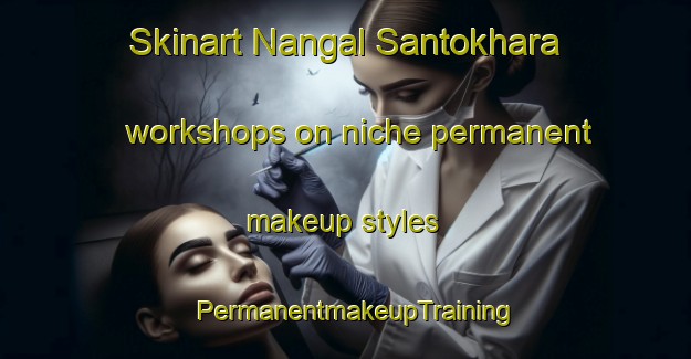 Skinart Nangal Santokhara workshops on niche permanent makeup styles | PermanentmakeupTraining | PermanentmakeupClasses | SkinartTraining-India