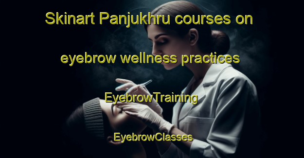 Skinart Panjukhru courses on eyebrow wellness practices | EyebrowTraining | EyebrowClasses | SkinartTraining-India