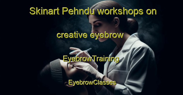 Skinart Pehndu workshops on creative eyebrow | EyebrowTraining | EyebrowClasses | SkinartTraining-India
