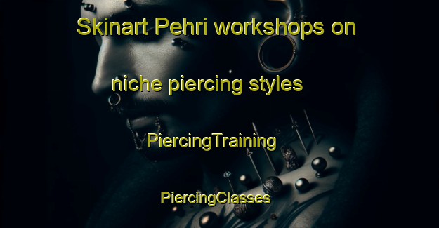 Skinart Pehri workshops on niche piercing styles | PiercingTraining | PiercingClasses | SkinartTraining-India